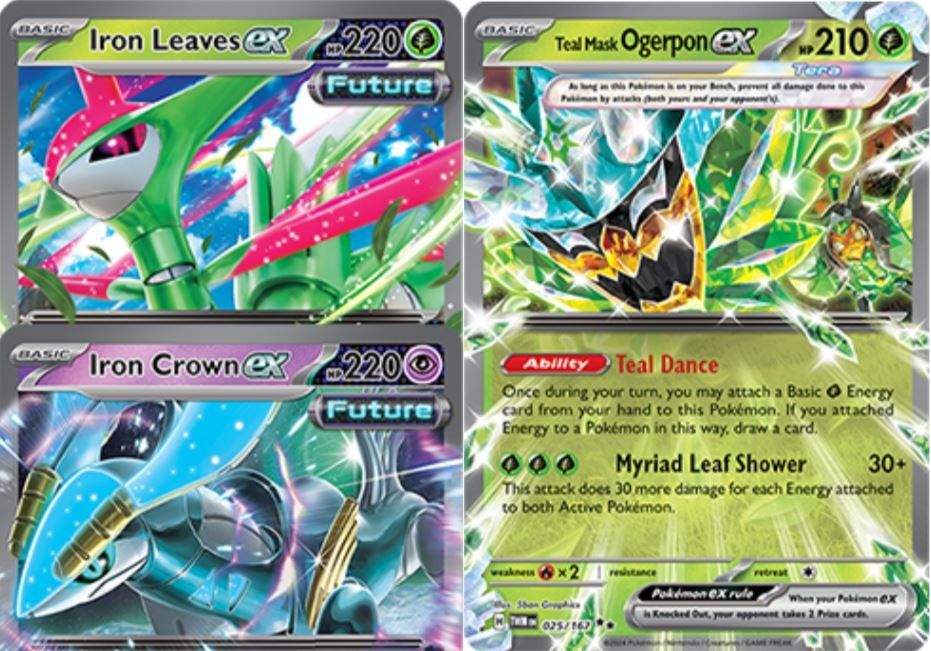 iron leaves ex pokemon card Pokemon: ex Battle Deck (Iron Leaves ex / Tapu Koko ex) main image 0