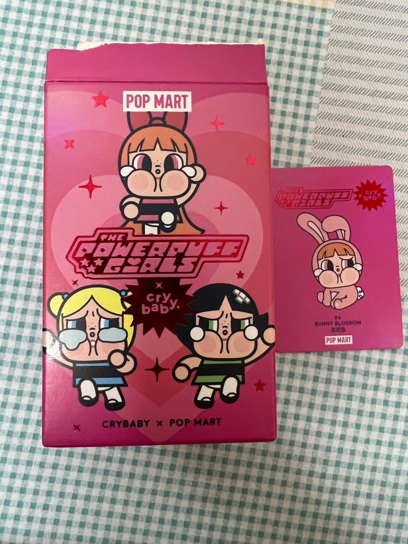 POPMART The powerpuff girls Bunny Blossom, Hobbies & Toys, Toys