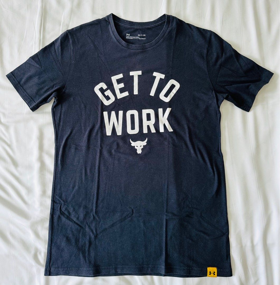 Project rock get to work shirt online