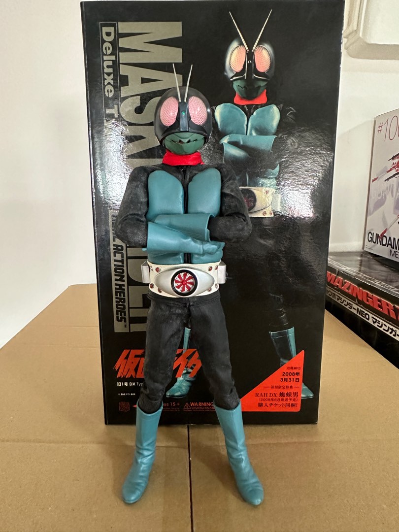 未開封 RAH デラックスタイプ 2008 蜘蛛男 仮面ライダー 未開封 RAH