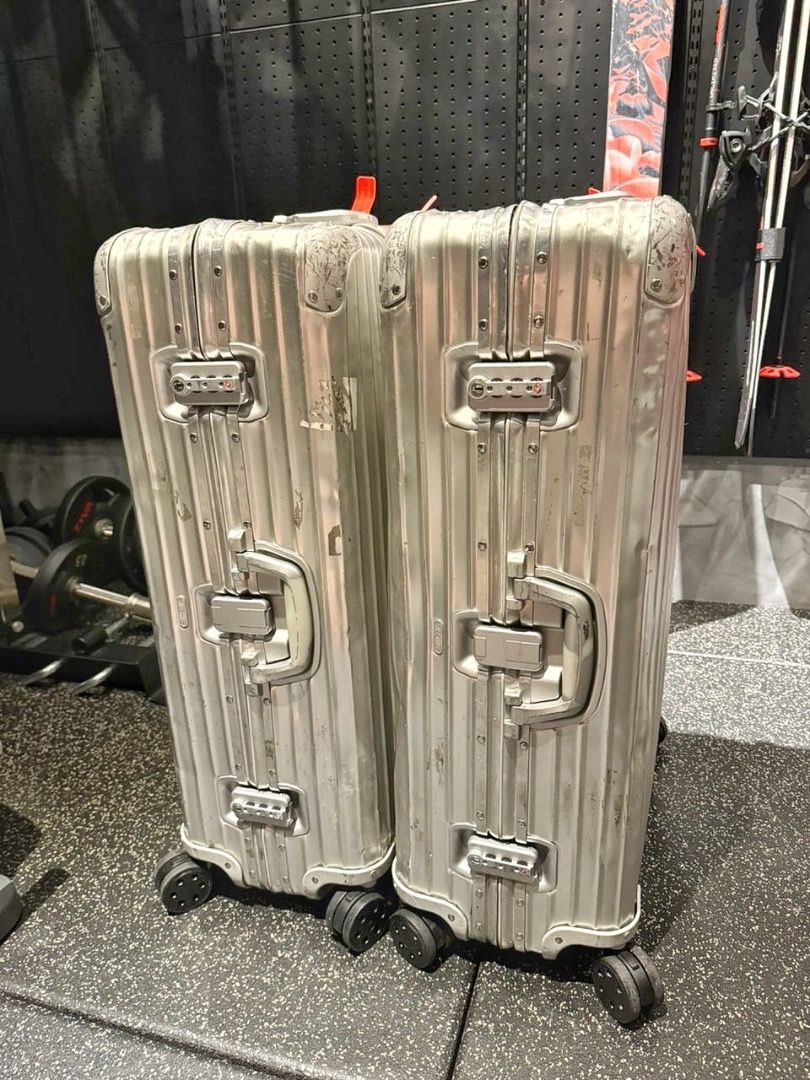 Rimowa Topas Aluminum 77 MW x 2 Units