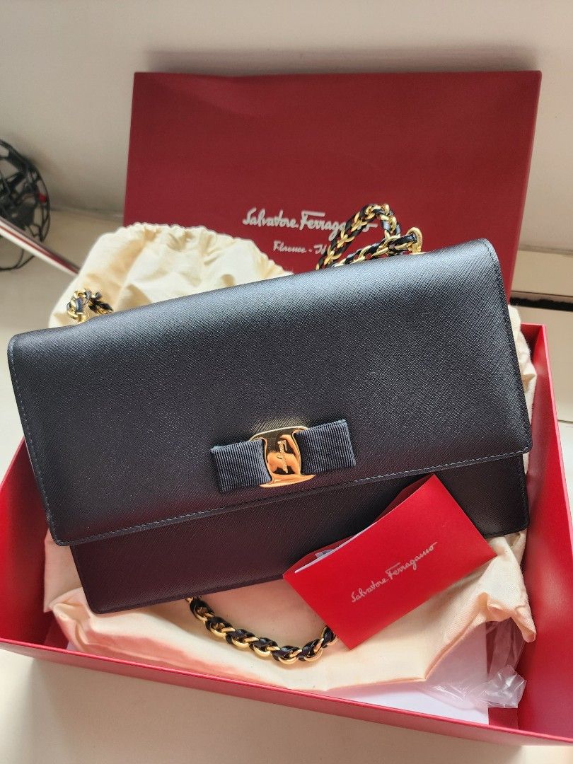 Salvatore Ferragamo Ginny Neo Bag Luxury Bags Wallets on Carousell
