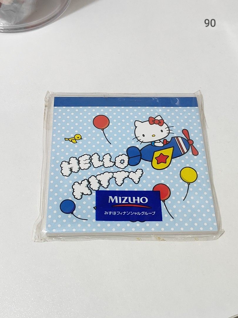Sanrio Hello Kitty HK Memo Pad (Category: Stationery & School Supplies) located in Quezon City. Submitted by meadowluvx (Listing ID 1321926785, Image 1). Description: 🥛 read me ˚ੈ♡ ๑ has few stains sa cover; 1 design only; madumi packaging; 🍮 ｡⁠☆ ๑ cod option not allowed ๑ please refrain from buying if sensitive to flaws (selling everything as is) ๑ please manage your expectations as these are secondhand items. may also need minimal cleaning. c