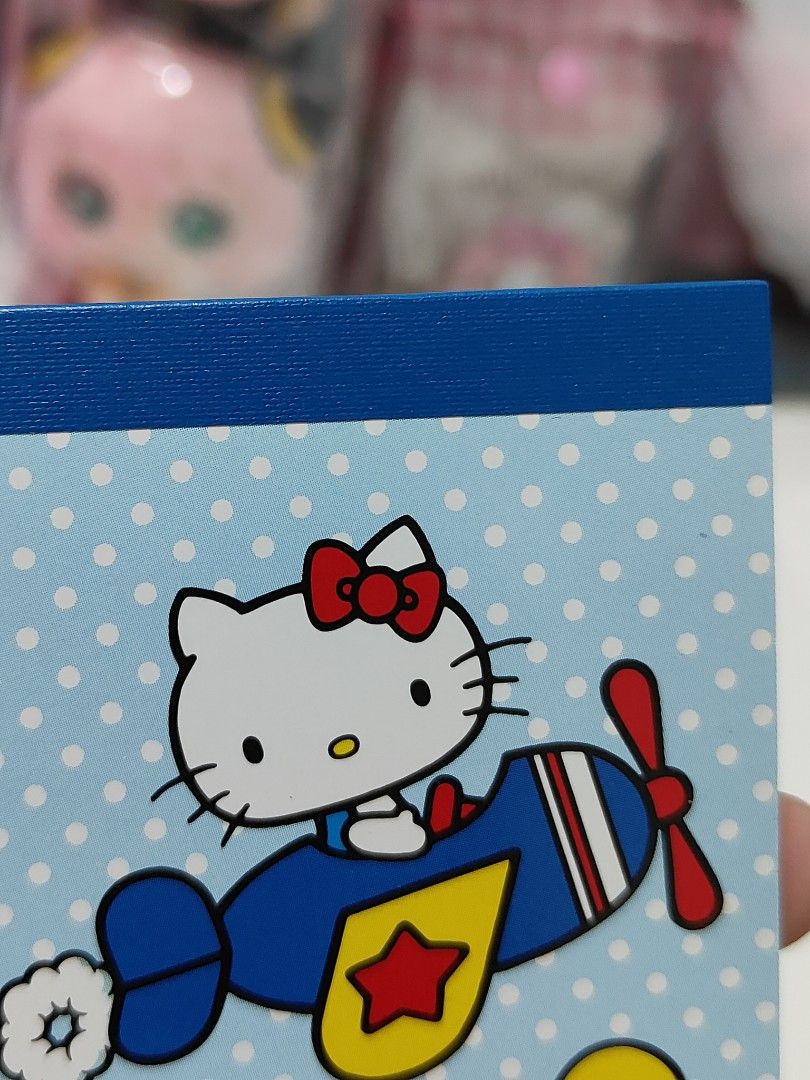 Sanrio Hello Kitty HK Memo Pad (Category: Stationery & School Supplies) located in Quezon City. Submitted by meadowluvx (Listing ID 1321926785, Image 3). Description: 🥛 read me ˚ੈ♡ ๑ has few stains sa cover; 1 design only; madumi packaging; 🍮 ｡⁠☆ ๑ cod option not allowed ๑ please refrain from buying if sensitive to flaws (selling everything as is) ๑ please manage your expectations as these are secondhand items. may also need minimal cleaning. c