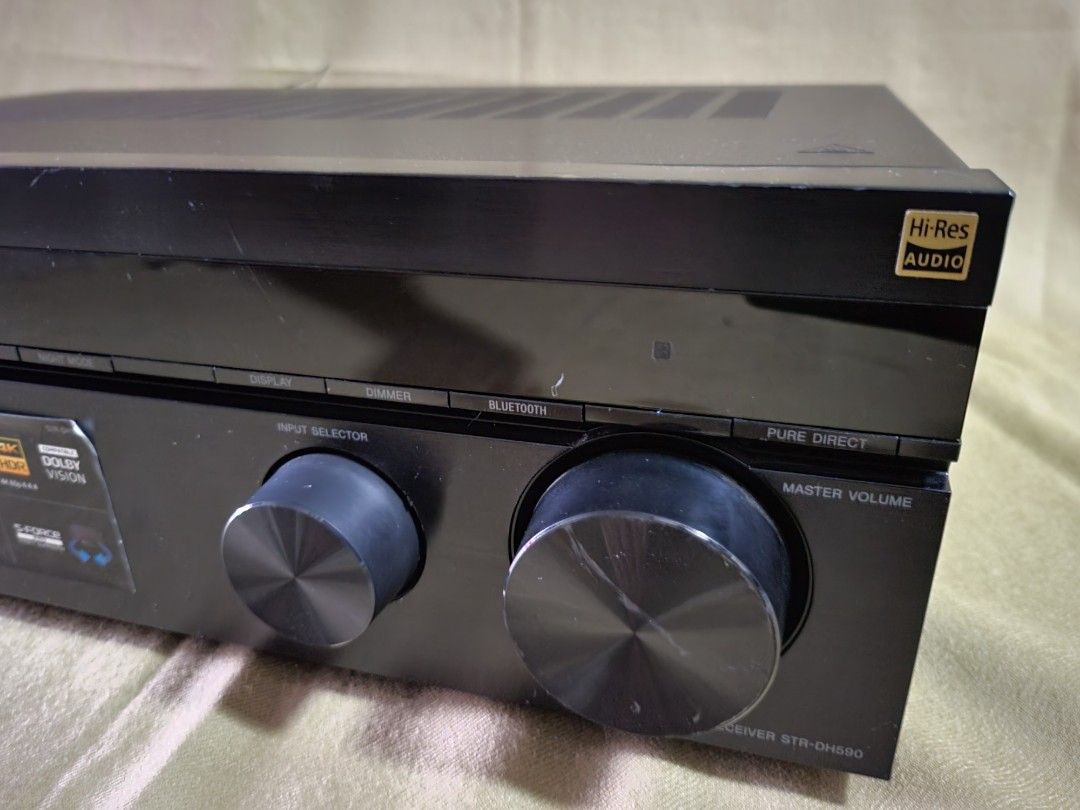Sony 4K 5.2 STR-DH590 AV Receiver, Audio, Soundbars