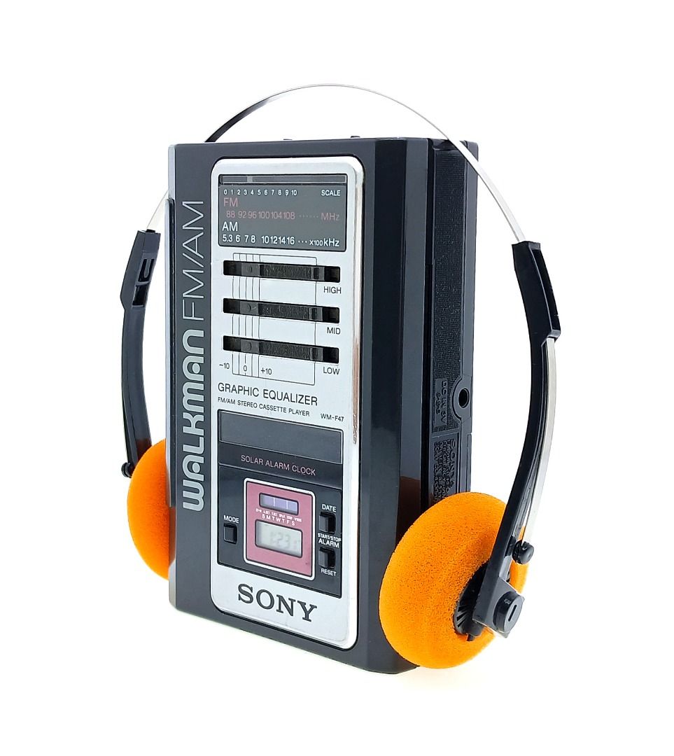 Sony Walkman Radio AM/FM Cassette Player WM-AF47 In Excellent Working ...