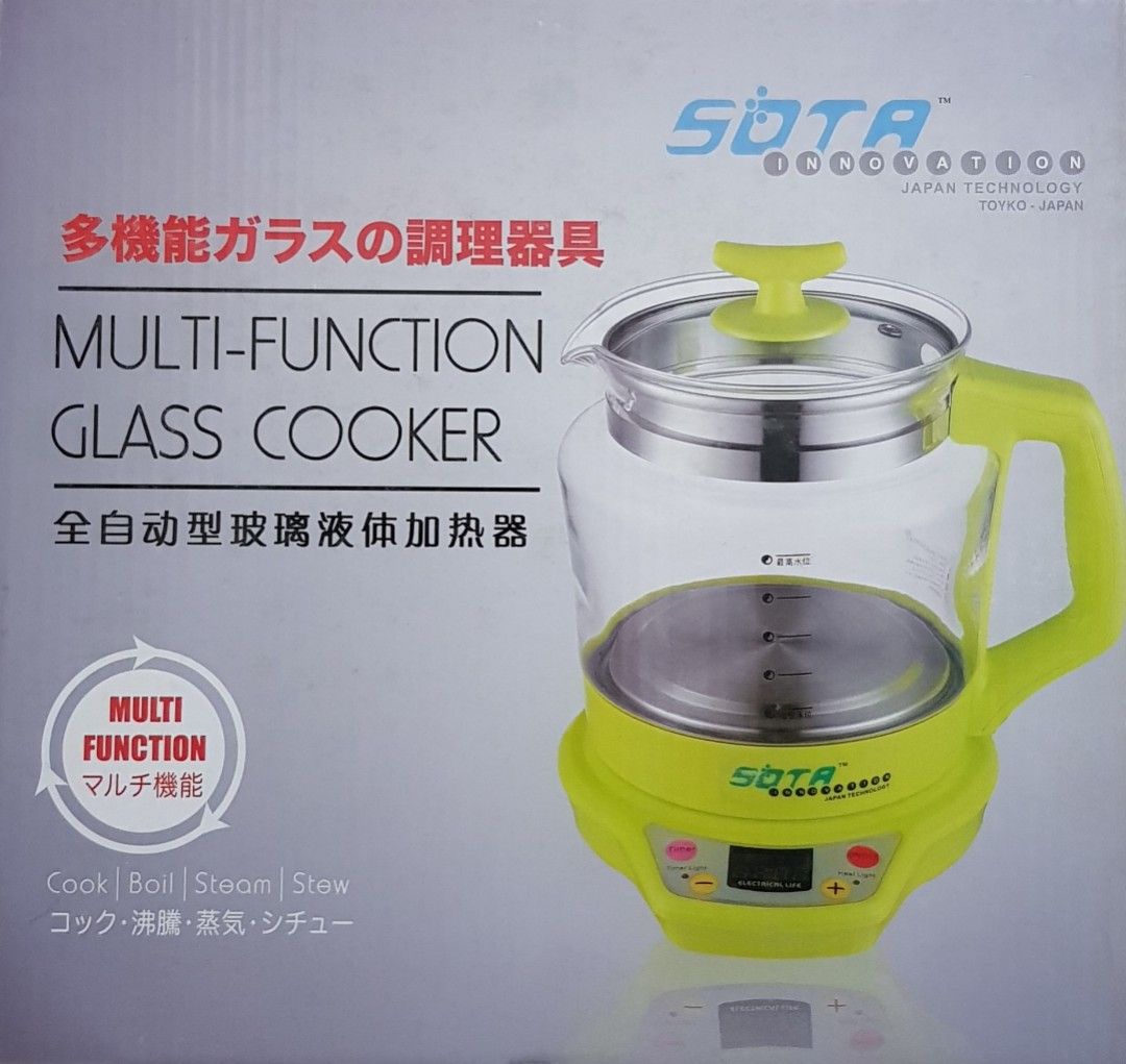 Sota innovation multi glass cooker outlet
