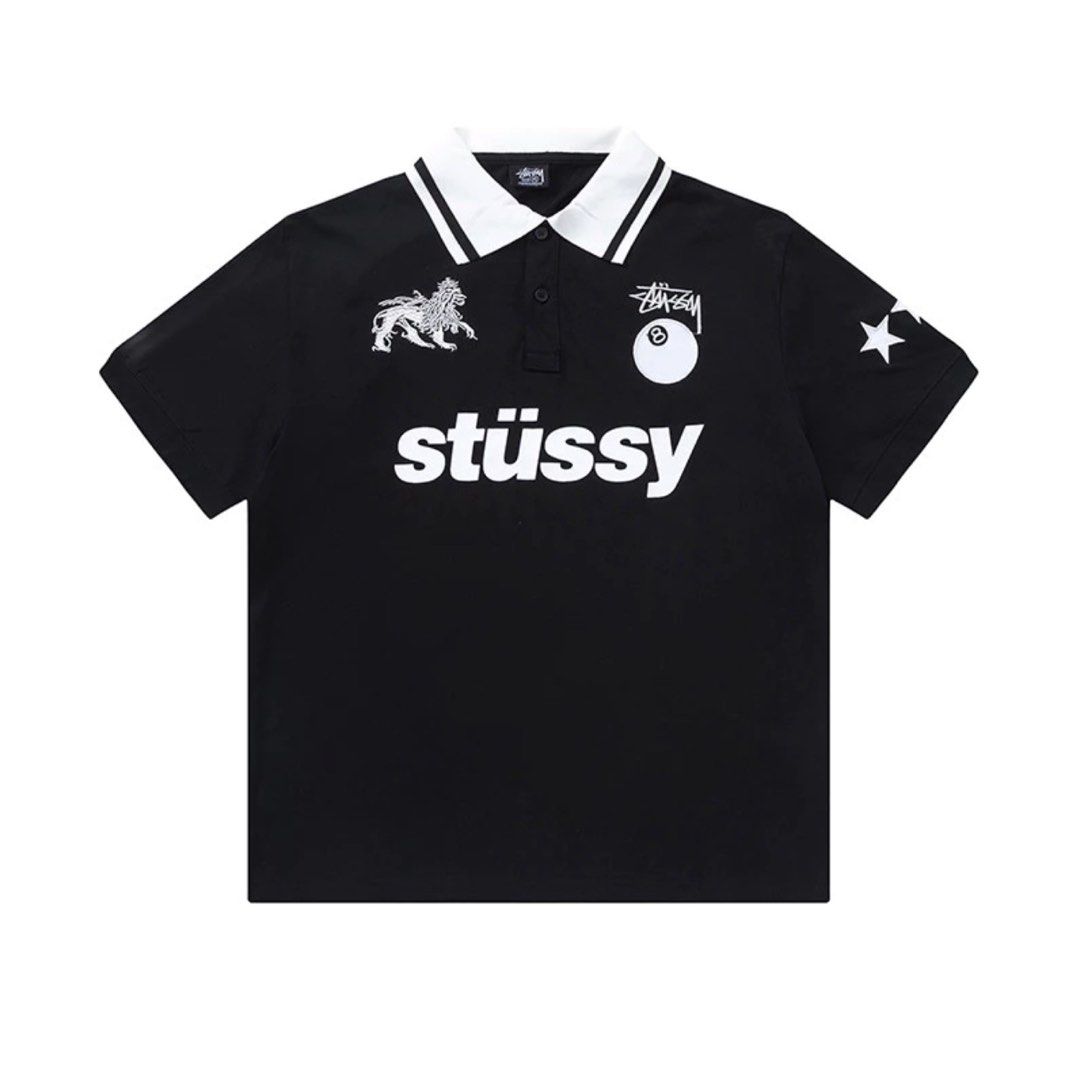 Stussy short sleeved polo shirt