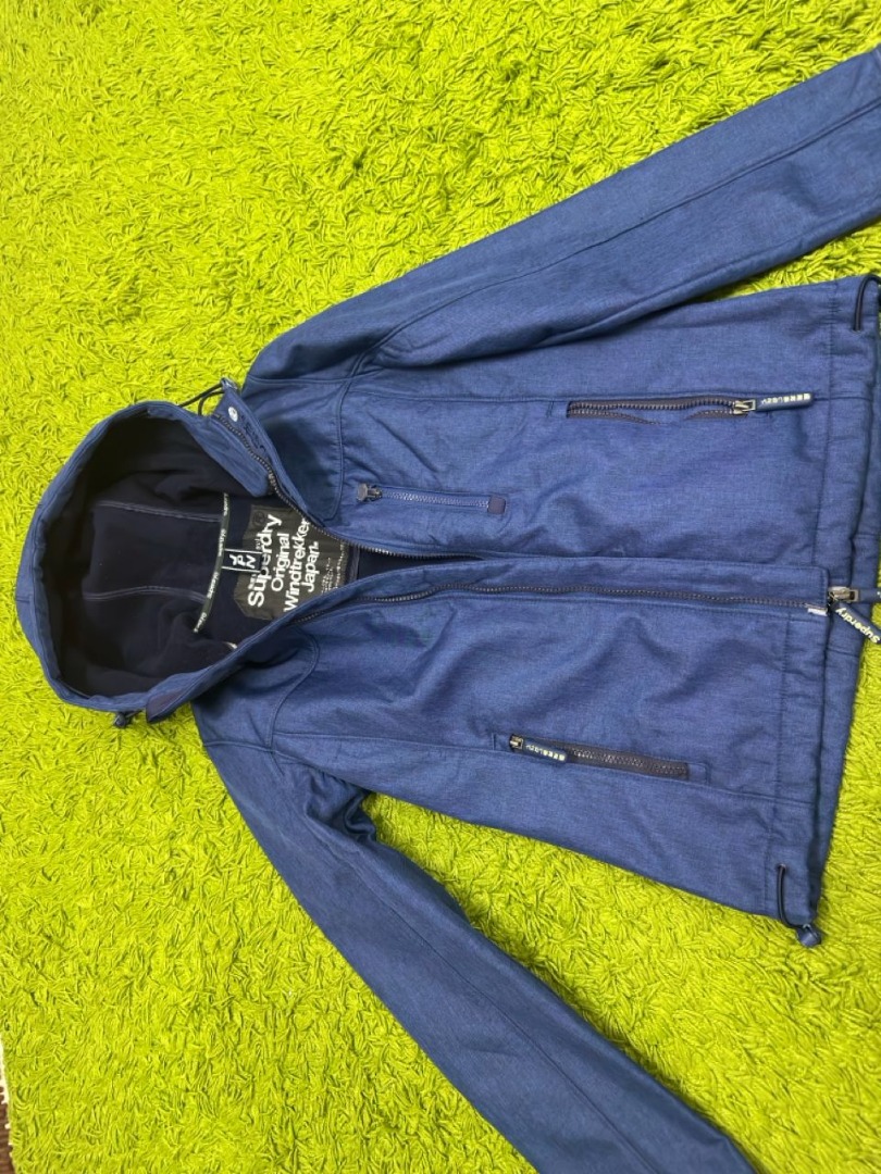 Superdry Hooded Winter Windtrekker Jacket Men s Fashion Coats Jackets and Outerwear on Carousell