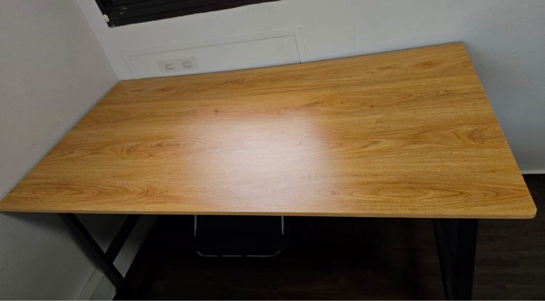 Table (office or study) (Category: Tables & Sets) located in Singapore. Submitted by sdgmsg (Listing ID 1321908901, Image 2). Description: Table can be used for study or office set up Height 3 feet Length 4.5 feet Width 2.5 feet.