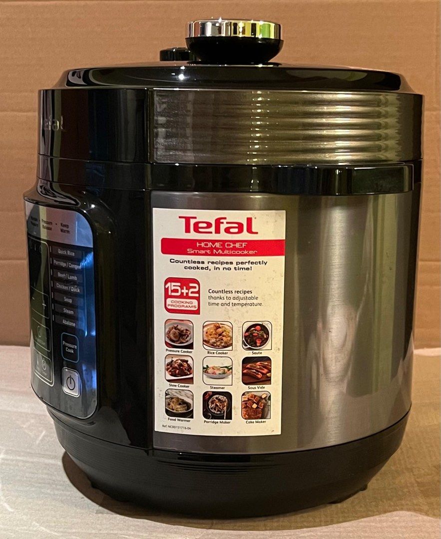 Tefal Home Chef Smart Multicooker SERIE EPC16 Furniture Home Living Kitchenware Tableware Cookware Accessories on Carousell