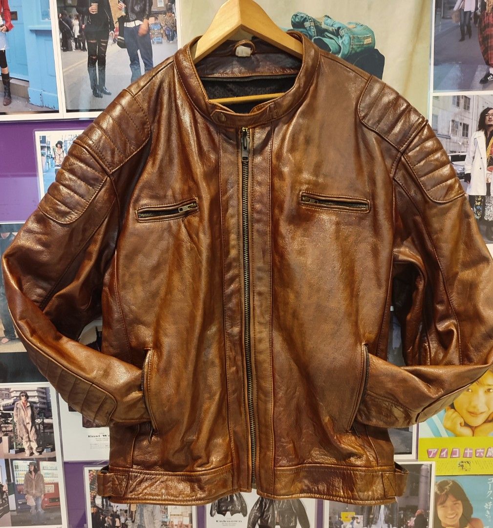 Texpeed genuine leather racing jacket