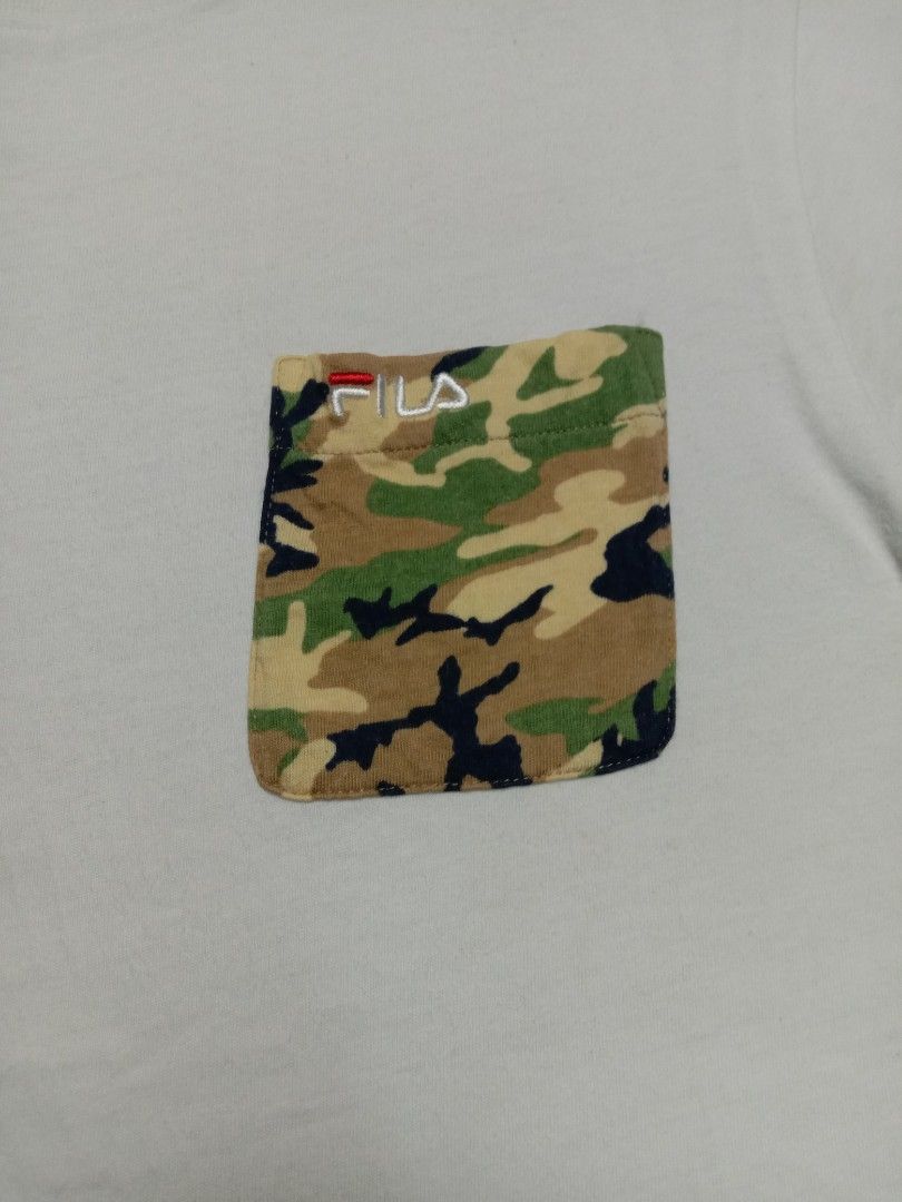 Fila camo shirt best sale