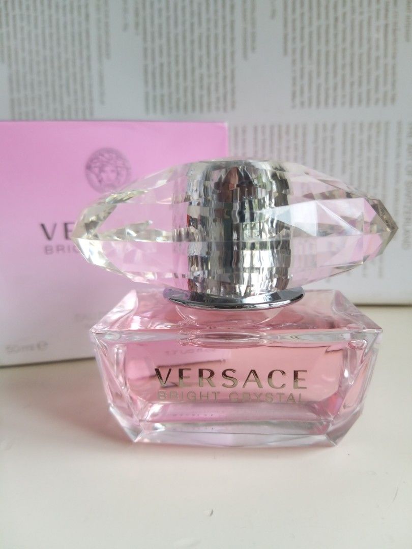 Versace Bright Crystal EDT 香戀水晶女士淡香水(50ml), 美容＆個人