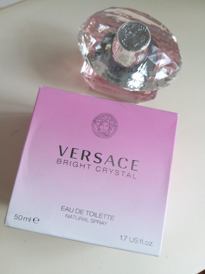 Versace Bright Crystal EDT 香戀水晶女士淡香水(50ml), 美容＆個人