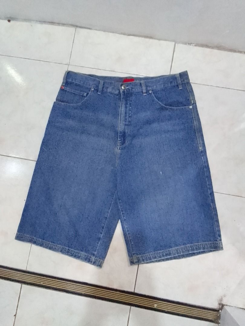 Vintage EMINEM X SLIM SHADY DENIM SHORTS Men s Fashion Bottoms Shorts on Carousell