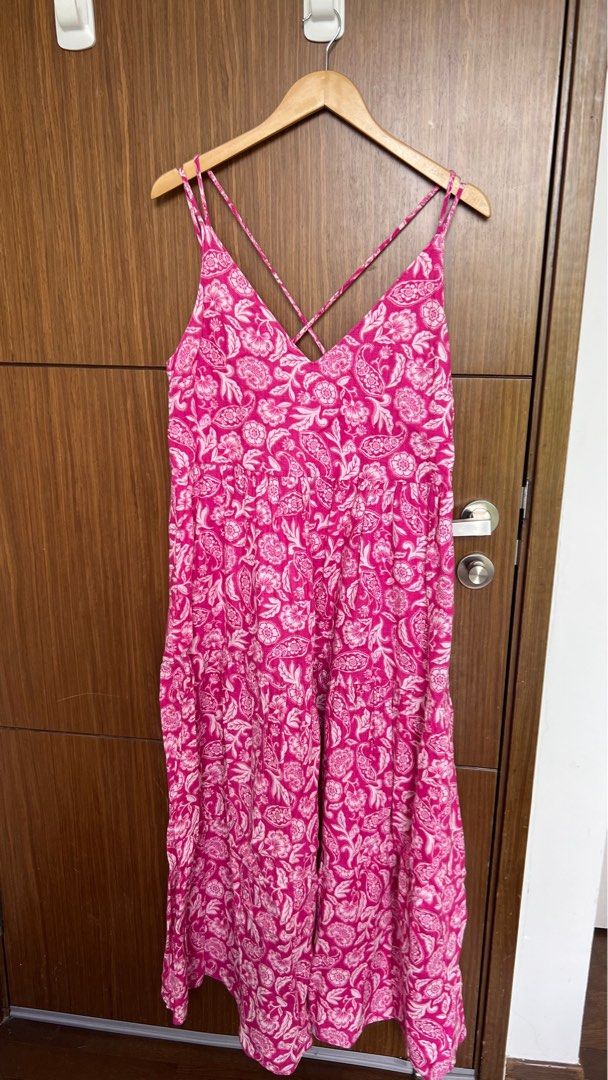 maxi dress when pregnant Angel Maternity Chelsea Maternity Ruffled Maxi Dress in Yellow Animal Print