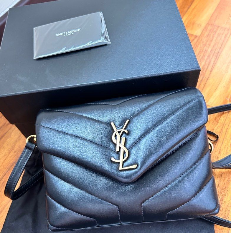 Ysl black sling bag deals