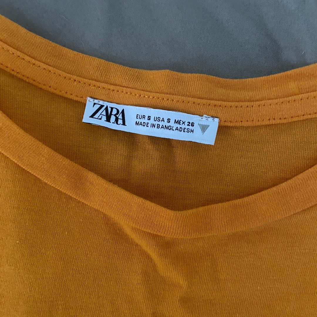 Zara Casual Shirt Blouse (Category: Blouses) located in Meycauayan. Submitted by ren_recycled (Listing ID 1321899497, Image 2). Description: - Only used once! - Flawless, no stains or damages! - Fits size S-M *no ww pics pls RFS: not my style.