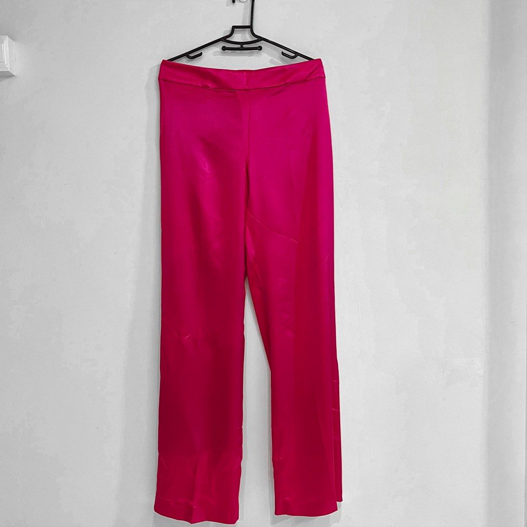 Zara Hot Pink Long Pants
