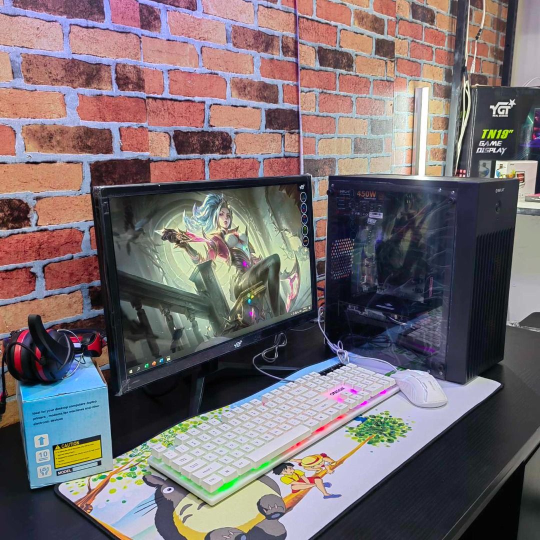 🔥 AFFORDABLE COMPUTER SET ❤ 🔥 (Category: Desktops) located in Quezon City. Submitted by mariedesil12290 (Listing ID 1322061590, Image 2). Description: 🔥 AFFORDABLE COMPUTER SET ❤ 🔥 -GOOD FOR WORK FROM HOME -GOOD FOR ONLINE CLASS_-WITH INSTALL APP -GAMES -MS OFFICE, EXCELL, POWERPOINT 🔥 PHP 14,599 ▶ Processor : RYZEN 5 5600g ▶ Motherboard : B450/A520 MOBO ▶ Memory : 8GB DDR4 RAM ▶ Storage : 240GB SSD STORAGE SATA ▶ Case : INPLAY STANDARD CASE