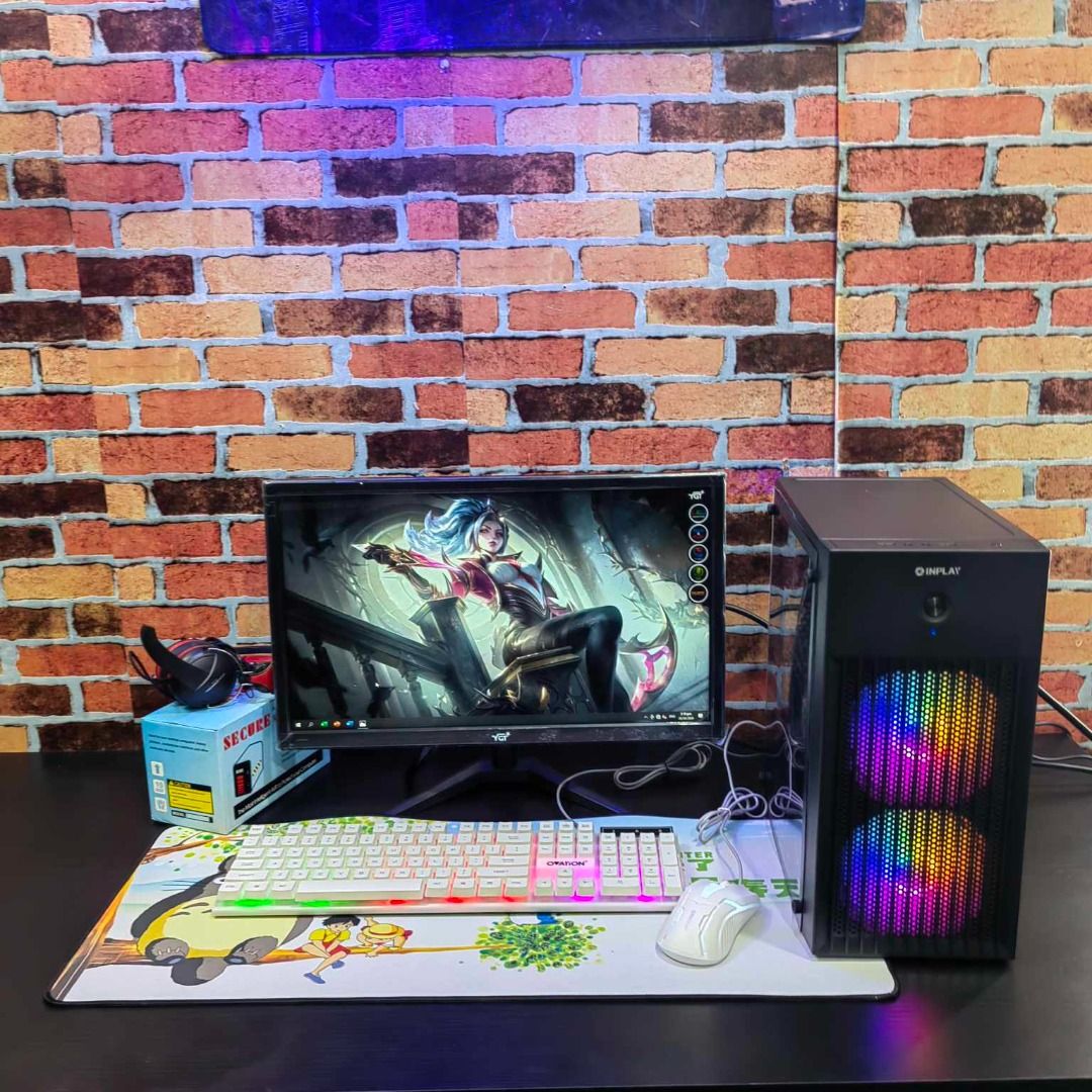 🔥 AFFORDABLE COMPUTER SET ❤ 🔥 (Category: Desktops) located in Quezon City. Submitted by mariedesil12290 (Listing ID 1322061590, Image 3). Description: 🔥 AFFORDABLE COMPUTER SET ❤ 🔥 -GOOD FOR WORK FROM HOME -GOOD FOR ONLINE CLASS_-WITH INSTALL APP -GAMES -MS OFFICE, EXCELL, POWERPOINT 🔥 PHP 14,599 ▶ Processor : RYZEN 5 5600g ▶ Motherboard : B450/A520 MOBO ▶ Memory : 8GB DDR4 RAM ▶ Storage : 240GB SSD STORAGE SATA ▶ Case : INPLAY STANDARD CASE