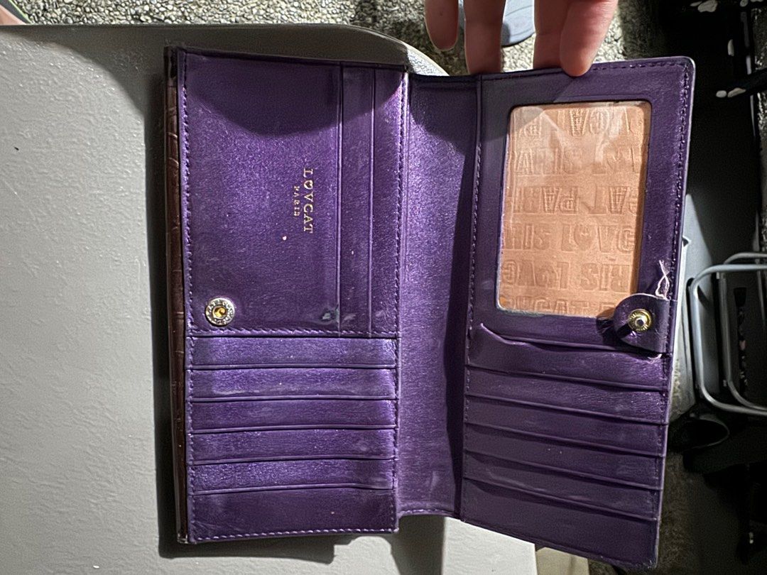 💯 LoveCat Long Wallet (Category: Luxury Bags & Wallets) located in Cavite. Submitted by mcbfave (Listing ID 1322134459, Image 3). Description: sf c/o buyer.