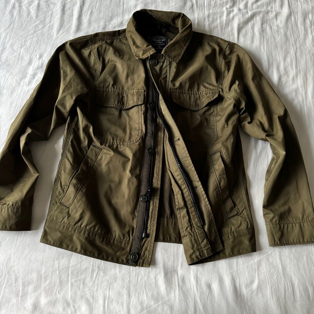 Abercrombie and fitch utility jacket clearance