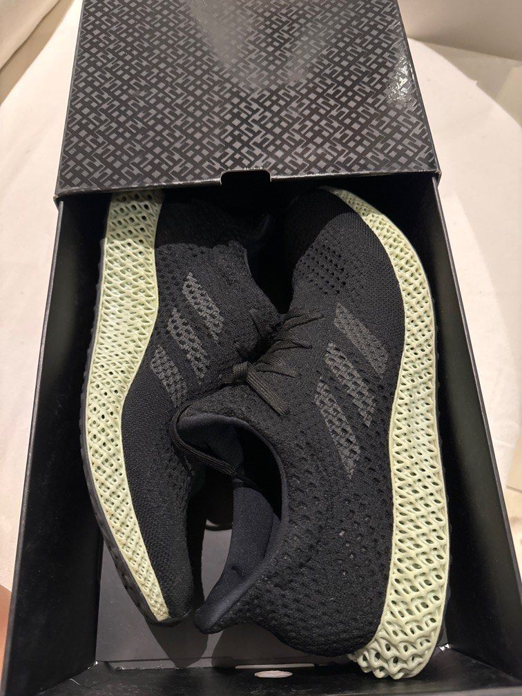 adidas Futurecraft 4D - Black (Category: Sneakers) located in Makati City. Submitted by inezlebron (Listing ID 1322147635, Image 2). Description: With box.