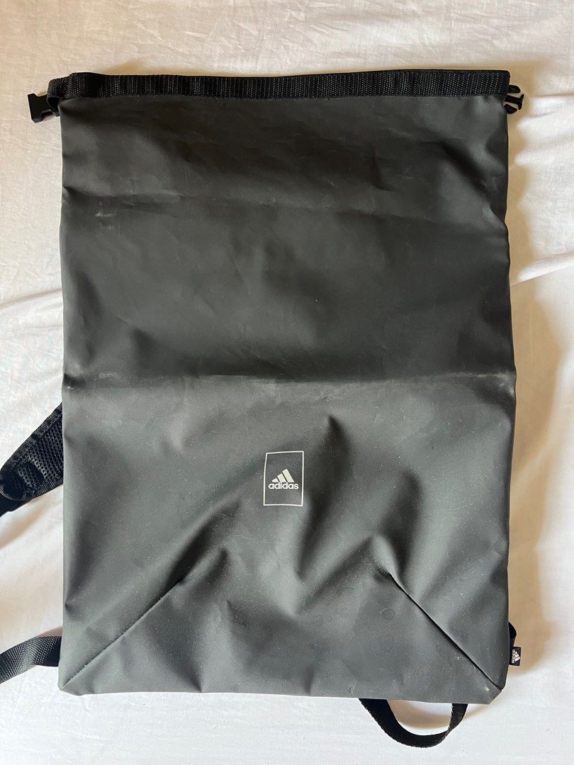 Adidas Gym Backpack Bag Drybag (Category: Backpacks) located in Quezon City. Submitted by steffo_declutters (Listing ID 1322059228, Image 1). Description: Never used.