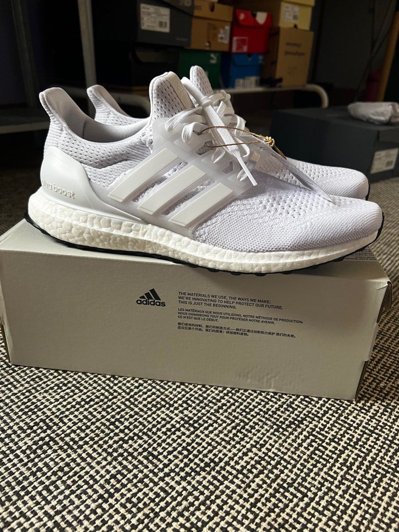 Ultra boost white v1 best sale