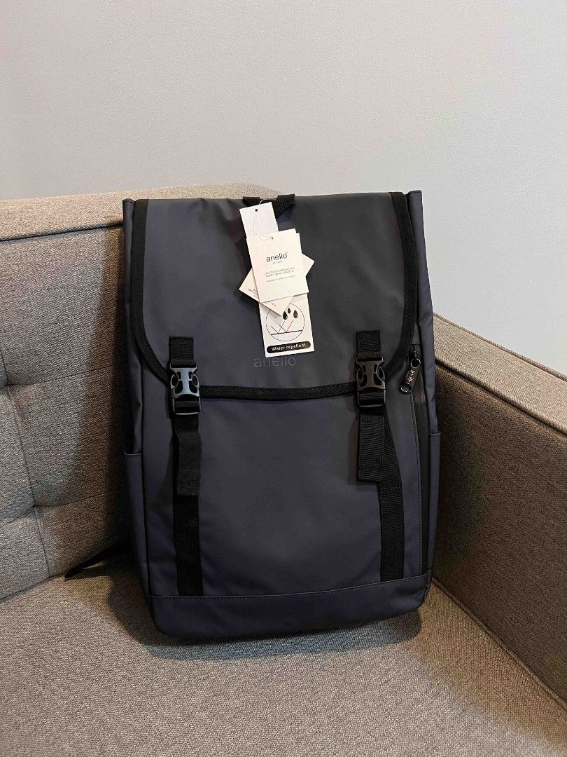 Anello Waterproof Backpack with Laptop Compartment (Category: Backpacks) located in Quezon City. Submitted by chubbyshopper (Listing ID 1313268076, Image 1). Description: Brand New Guaranteed Authentic Shipping or Lalamove c/o buyer.