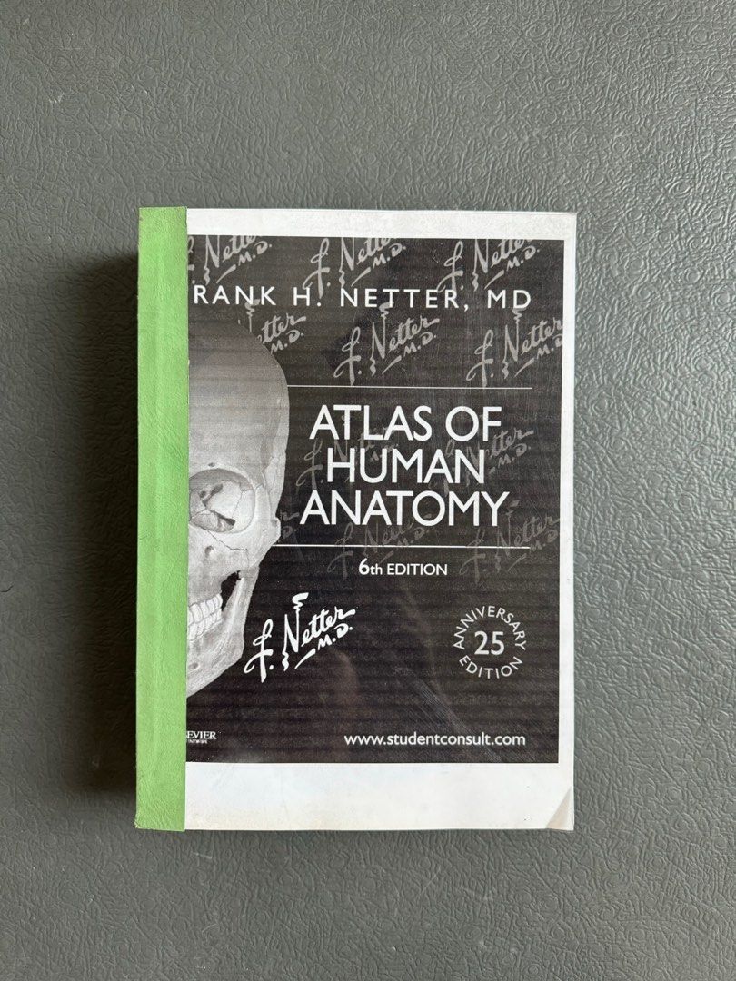 Atlas of Human Anatomy 6th edition by Frank H. Netter, MD, Hobbies ...