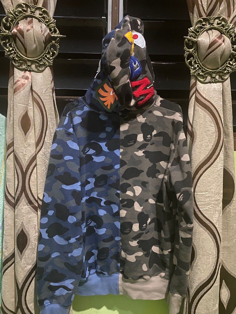 Bape Hoodie Two Tone Copy