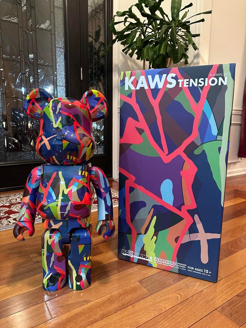 BE RBRICK KAWS unbeatable TENSION 1000
