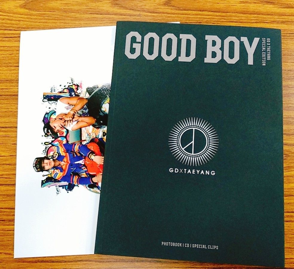 BIGBANG GD X Taeyang Special Edition Good Boy 寫真書+CD