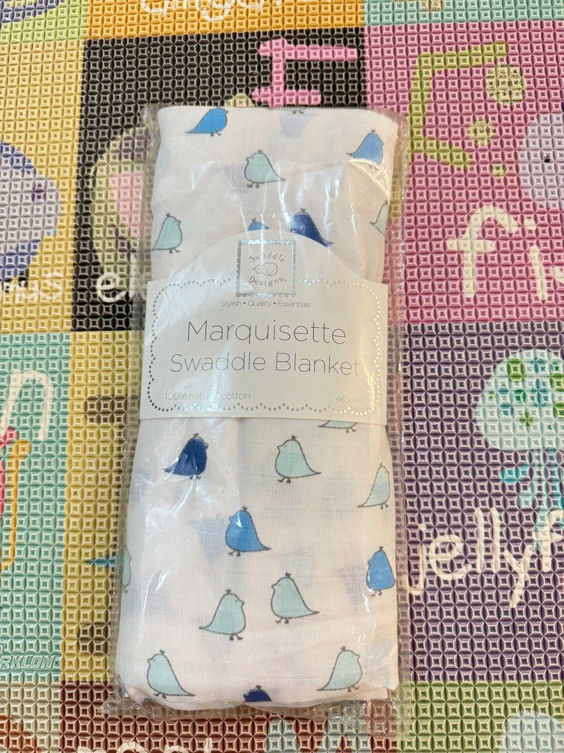 Brand New Marquisette Swaddle Blanket Babies Kids Bathing Changing Other Baby Bathing Changing Needs on Carousell