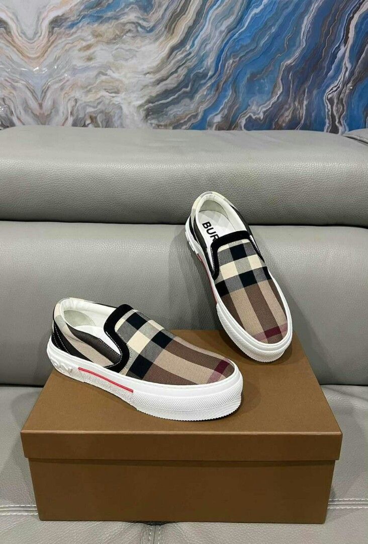 Burberry slip ons sale