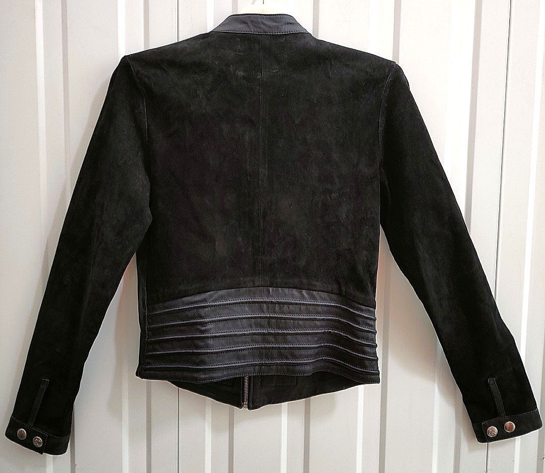 CALVIN KLEIN GENUINE LAMB SKIN LEATHER JACKET AUTHENTIC Women s Fashion Coats Jackets and Outerwear on Carousell