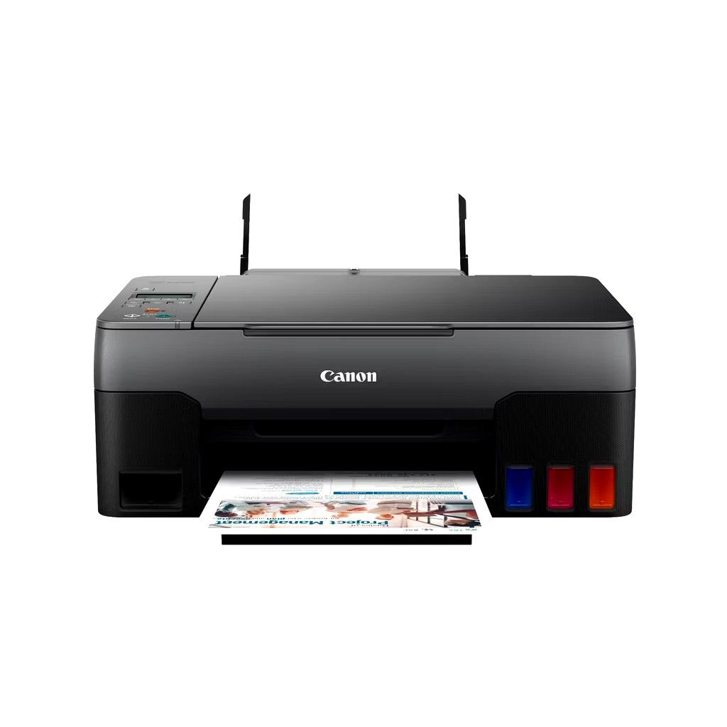 Canon PIXMA G2730 Multifunction Refillable Ink Tank Printer (Category: Printers, Scanners & Copiers) located in Malabon City. Submitted by jfshop_online (Listing ID 1322201775, Image 2). Description: for pickup and shipping lalamove -PRINT Maximum Printing Resolution: 4800 (horizontal) x 1,200 (vertical) dpi -Print Speed: ESAT/Simplex (Mono/Colour) 11 / 6 ipm /FPOT Ready/Simplex (Mono/Colour) 9 / 14 sec -Scanner Type: Flatbed -Copy Speed: Colour: