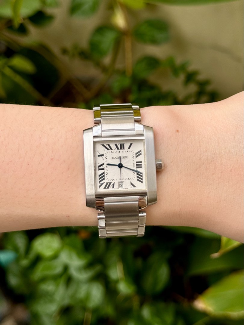 Cartier francaise tank large online