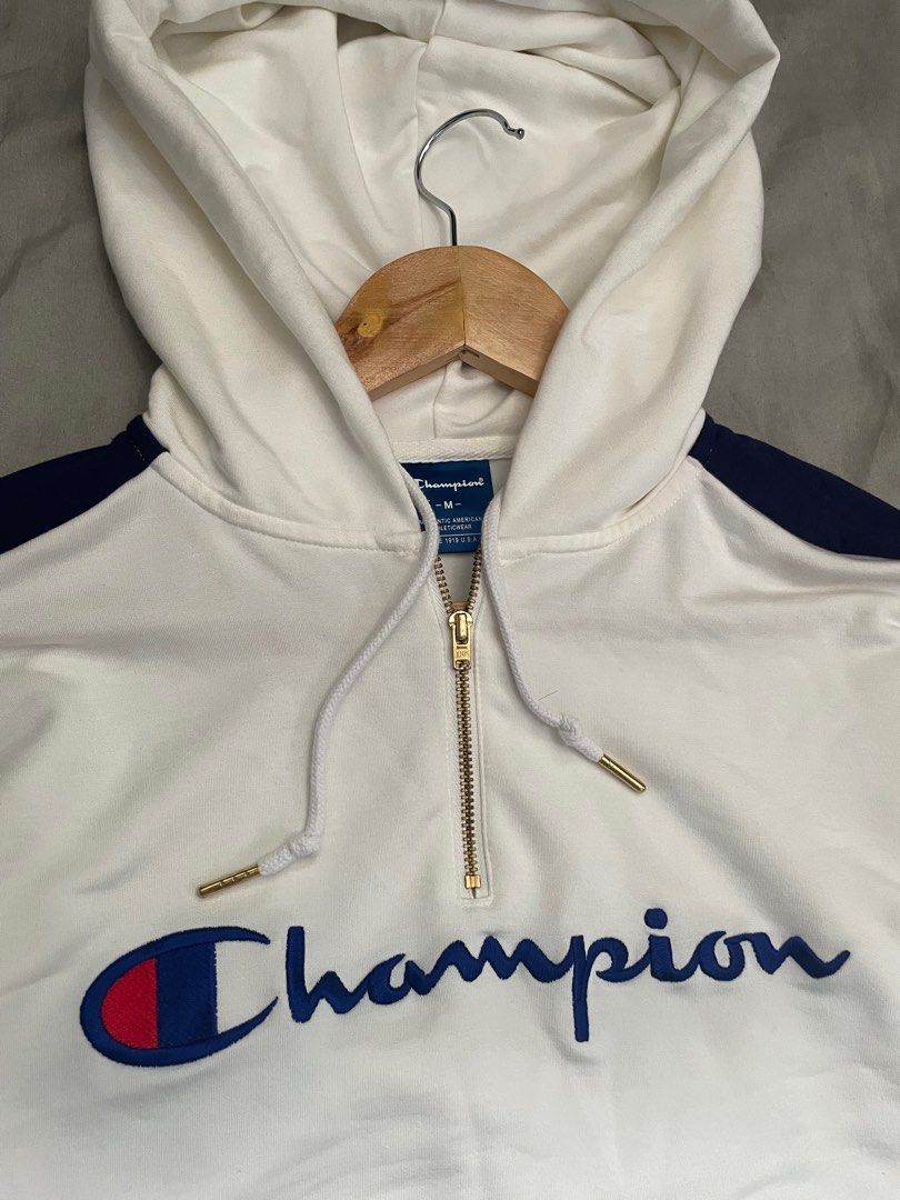 Half zip hoodie champion cheap