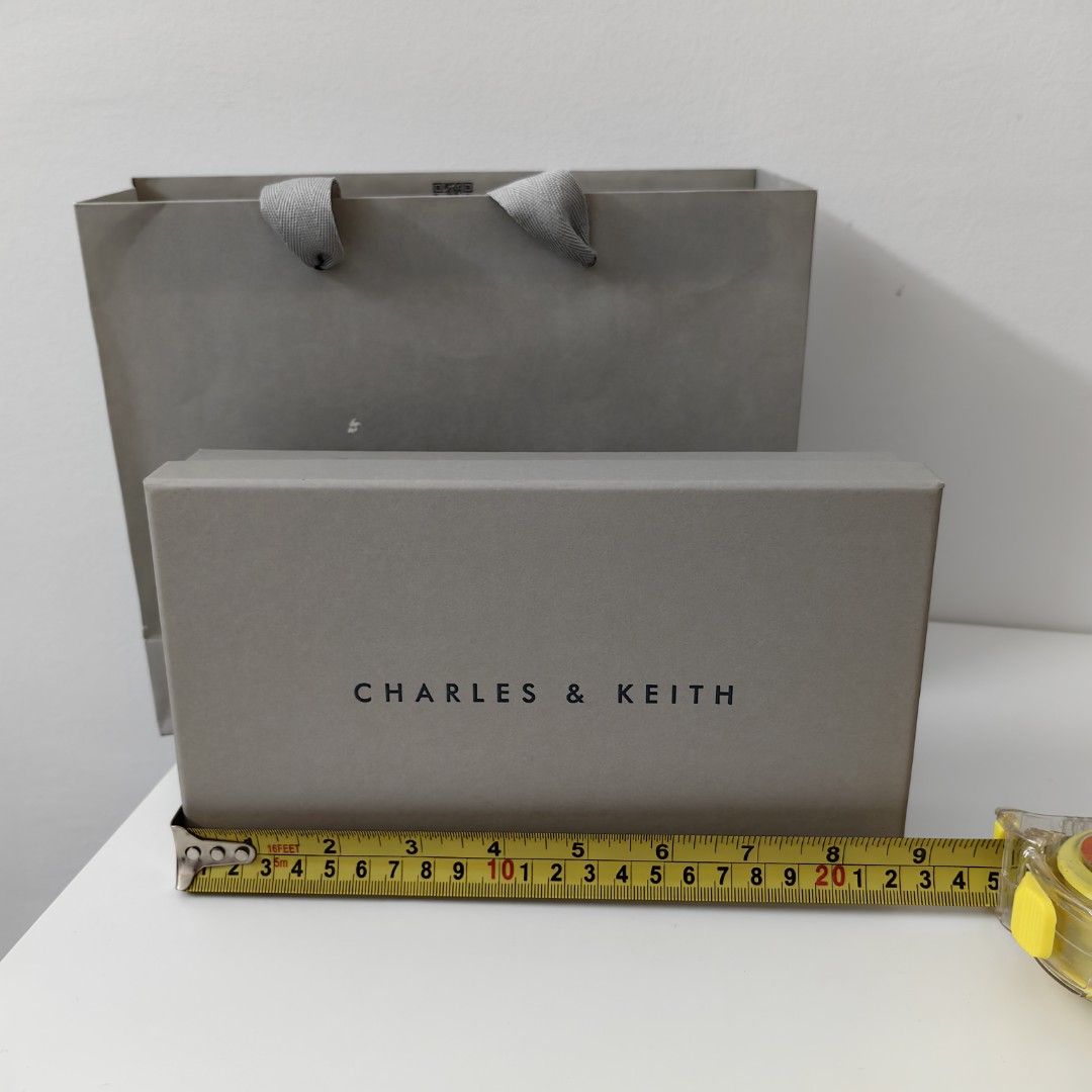 Paper bag charles and keith 2019 top