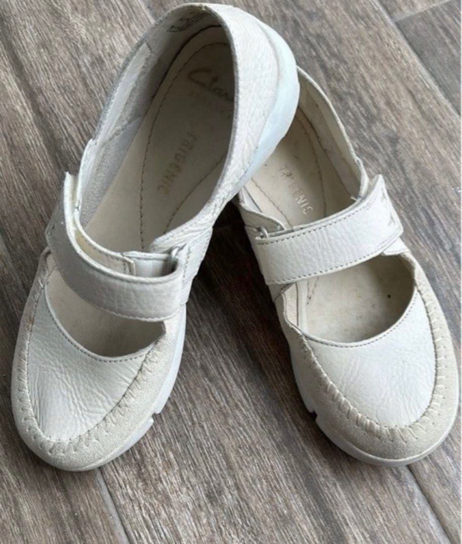 Clarks Trigenic Casual Ballet Flats Women s Fashion Footwear Sandals on Carousell