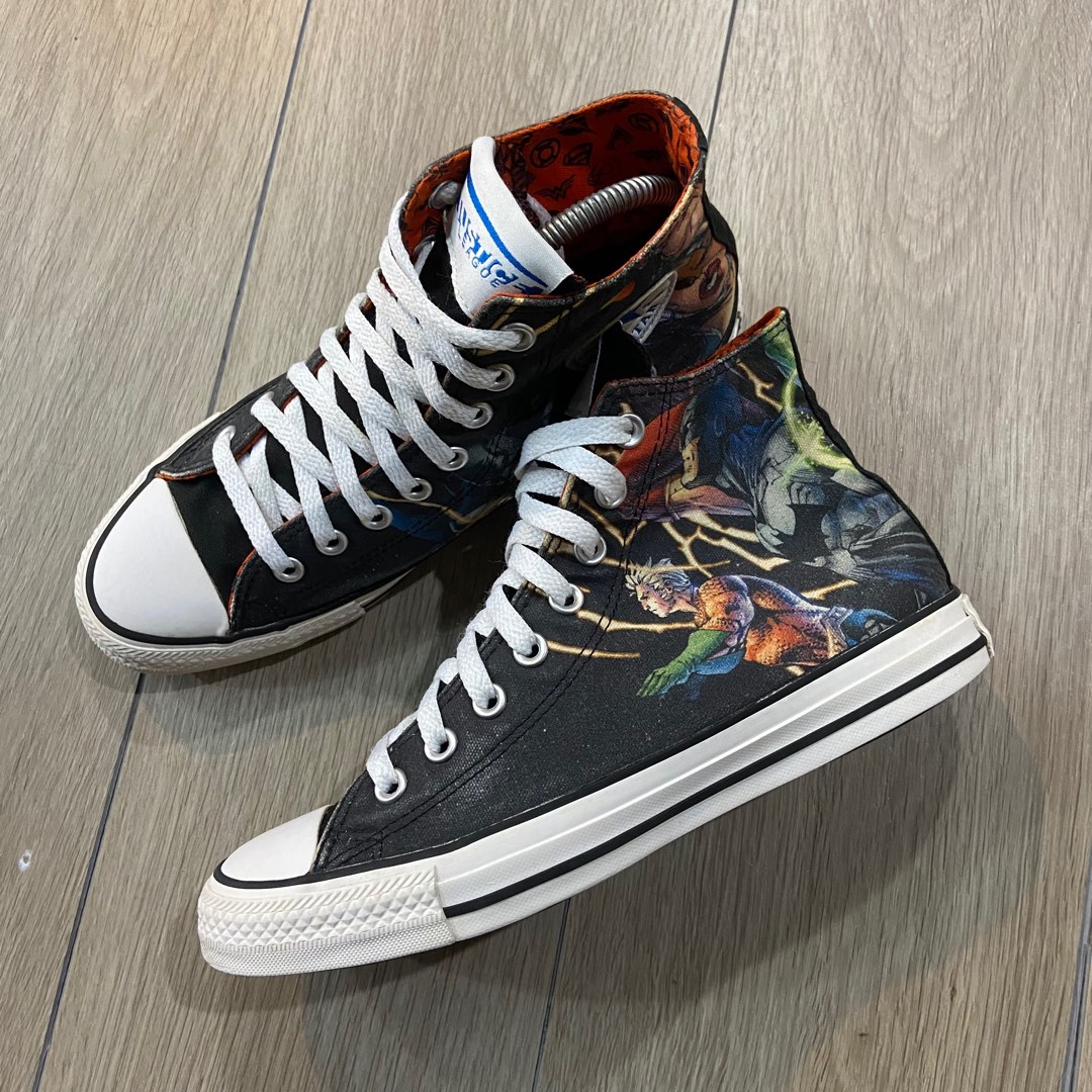 Converse justice league Fesyen Pria Sepatu Sneakers di Carousell