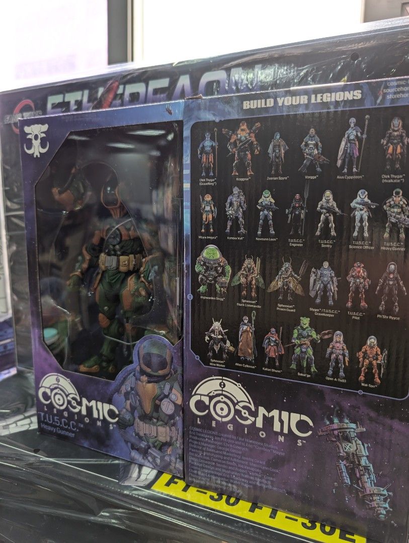 Cosmic Legions T.U.5.C.C. Heavy Gunner, 興趣及遊戲, 玩具