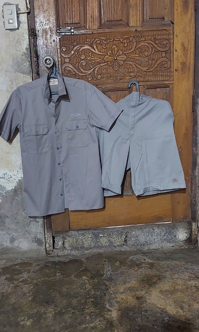 Dickies (Category: Activewear) located in Baras. Submitted by murphy_agnes (Listing ID 1322144579, Image 3). Description: Dickies overall size 32 shorts and Medium polo.