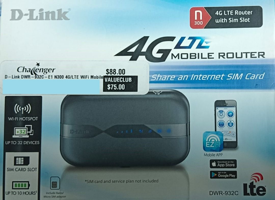 D-Link Mobile Router + a Free Battery( Total worth of $103) Grab fast ...