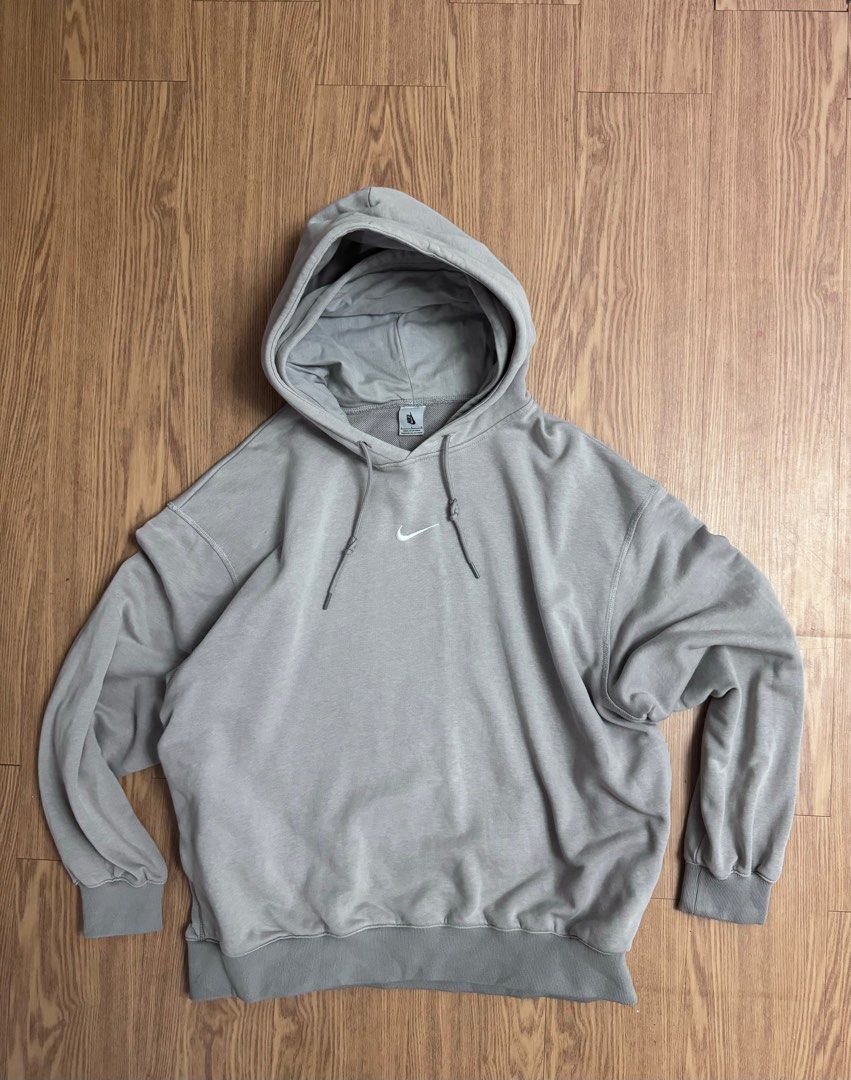 Fear of God x Nike Double Hood Hoodie Dust Sail Men s Fashion Tops Sets Hoodies on Carousell