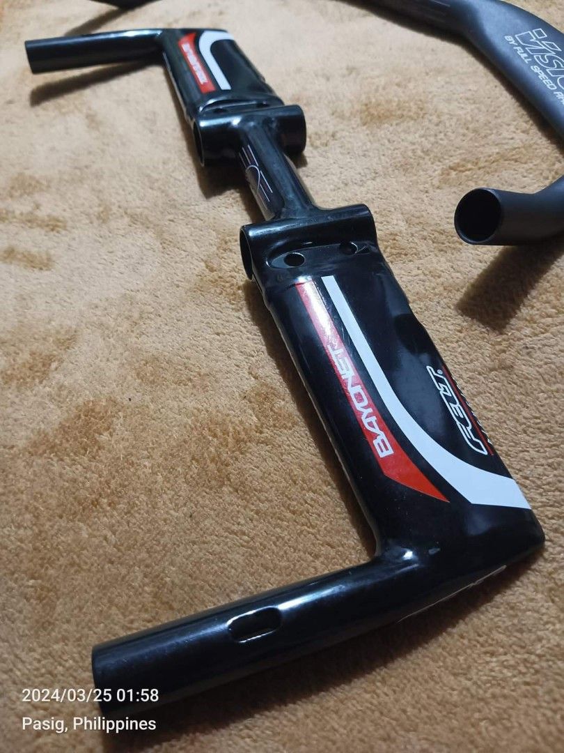 Felt Bayonet aerobar tt 26.0 (Category: Bicycles) located in Pasig City. Submitted by ricoen (Listing ID 1322120832, Image 1). Description: Rush!!!! Natambak lang buy na d nagamit ₱1800 LOCATION BRGY MAYBUNGA PASIG LANDMARK RAINFOREST PARK OPEN COD TRANSACTION LALAMOVE CASH OR GCASH UPON DELIVERY 💥FELT BAYONET BAR💥 ALLOY TT/TRI BAR features: • Ultra-fast wind tunnel-perfected design • 7005 SuperLite Alloy • Flippable base bar offers two hand po